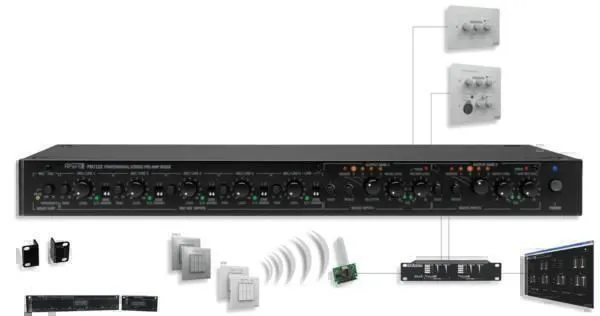 Активные микшеры Apart PM 1122