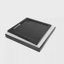 Экран для душевого поддона Metakam Apart Black квадратный 90x90 см METAKAM Apart Black АПS_015899