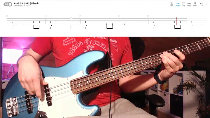 Sublime - April 29, 1992 (Bass Cover)
