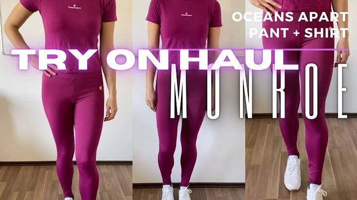 🧍‍♀️ Oceans Apart Monroe Set - Monroe Pant Leggings + Shirt - Try On Haul - zeigen vorstellen 🧍‍♀️
