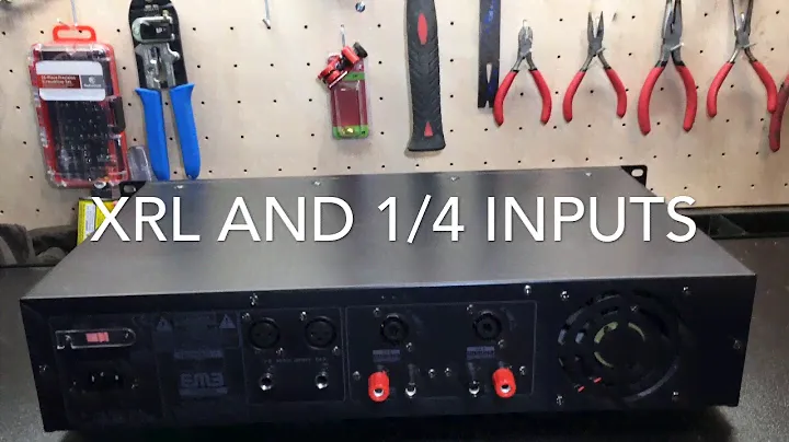 EMB Pro PA4400 Review Inside of amp!!