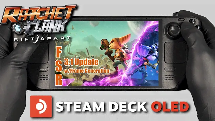 Ratchet & Clank: Rift Apart | Steam Deck Oled Gameplay | Steam OS | FSR 3.1 w/Frame Generation