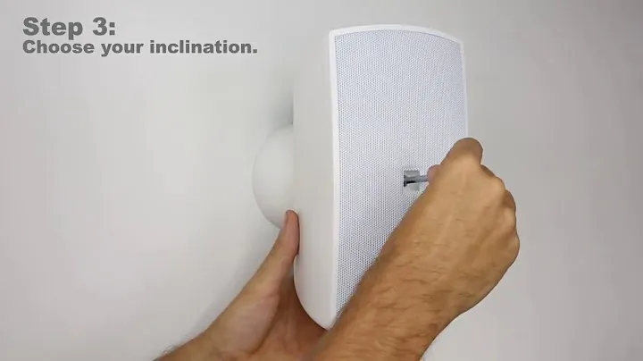 AUDAC - ATEO 4 Wall Loudspeaker with Clevermount™