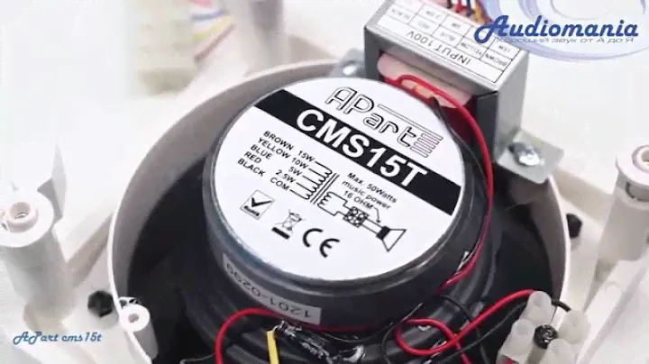 Встраиваемая акустика APart CMS15T