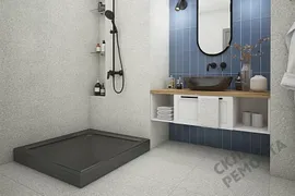 Поддон душевой Метакам, Apart Black, акрил, квадратный, 80*80