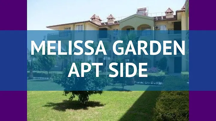 MELISSA GARDEN APT SIDE 3* Турция Сиде обзор – отель МЕЛИССА ГАРДЕН АПТ САЙД 3* Сиде видео обзор