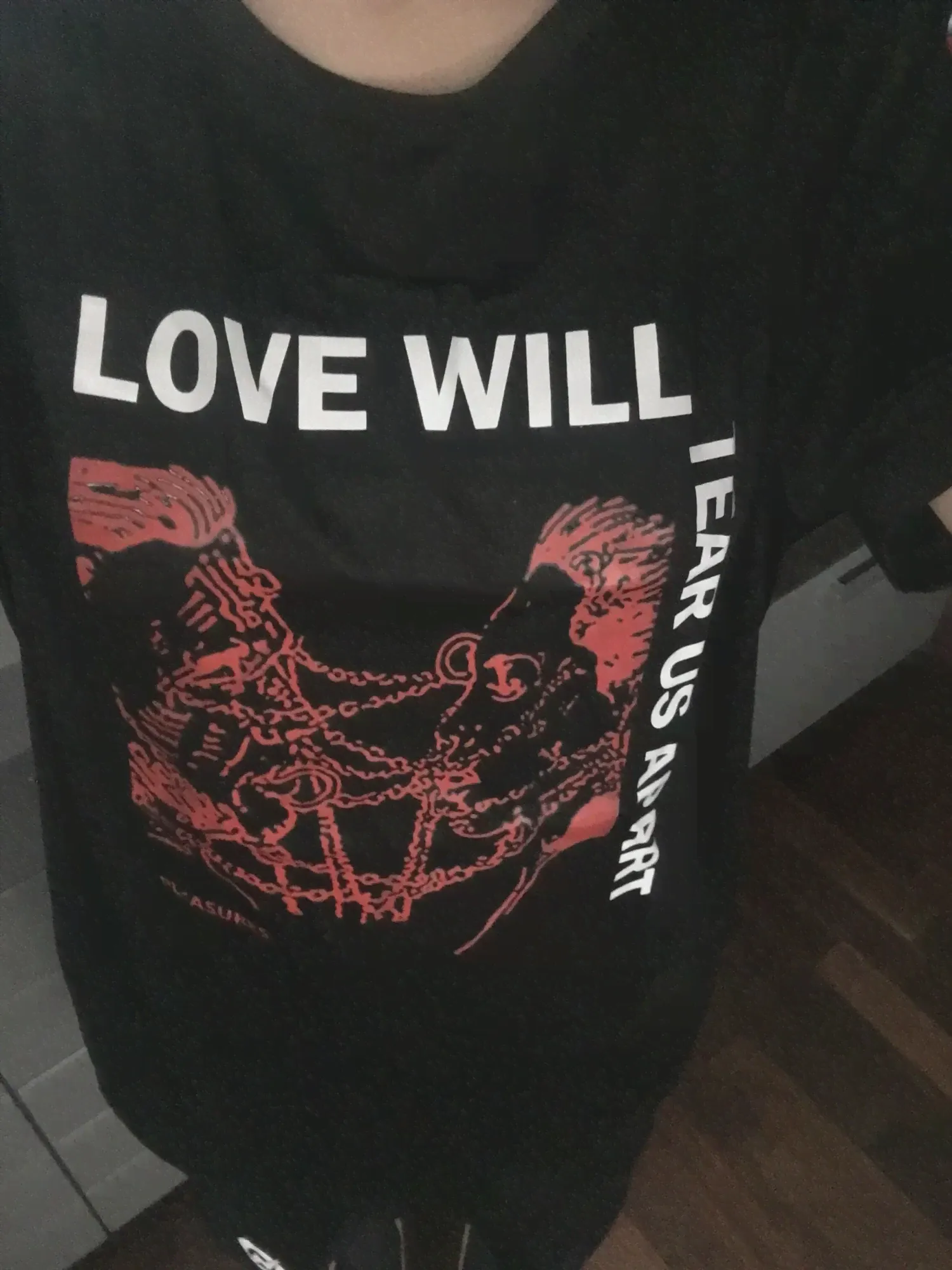 🛍 Футболка мужская в стиле хип-хоп, с надписью Lil Peep Love Will Tear Us Apart панк, летняя уличная футболка большого размера, в стиле Харадзюку-2