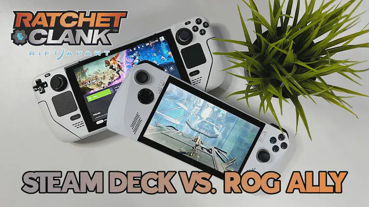 Steam Deck vs. ROG Ally | Ratchet & Clank Rift Apart COMPARISON