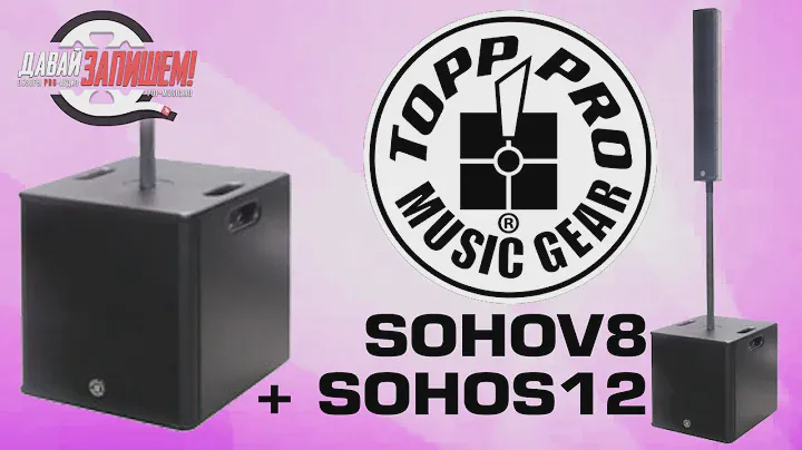 Акустическая система Topp Pro SOHO V8 + SOHO S12