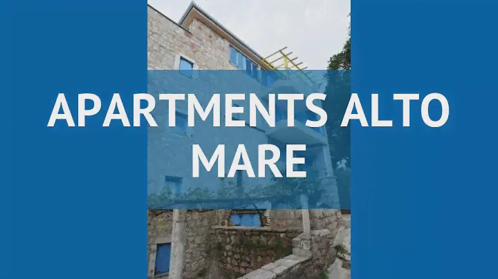 APARTMENTS ALTO MARE 4* Петровац обзор – отель АПАРТМЕНТС АЛЬТО МАРЕ 4* Петровац видео обзор