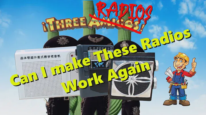 Three Transistor Radios to Repair