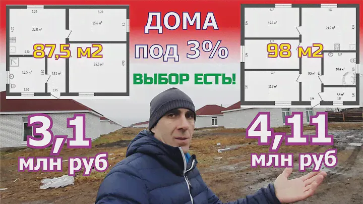 Бюджетные дома в Перевалово