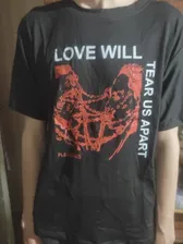 🛍 Мужская футболка с принтом Lil Peep Love Will Tear Us Apart, футболка большого размера в стиле хип-хоп, уличная одежда, повседневные топы, унисекс