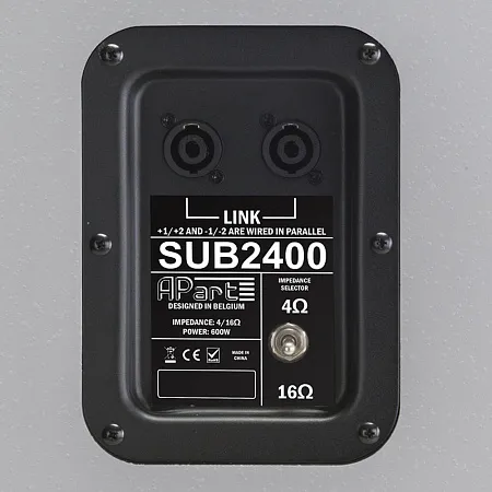Акустическая система APART SUB2400-W-0