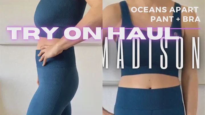 🧍‍♀️ Oceans Apart Madison Set Madison Pant Leggings + Top Bra - Try on Haul - zeigen vorführen 🧍‍♀️