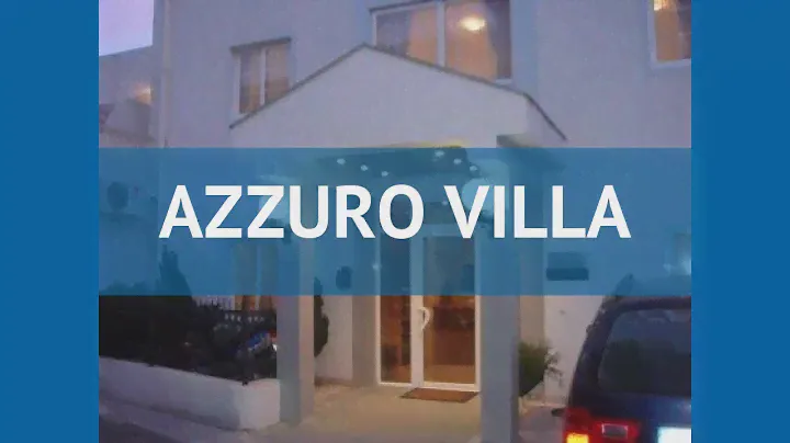 AZZURO VILLA 4* Черногория Будва обзор – отель АЗЗУРО ВИЛЛА 4* Будва видео обзор